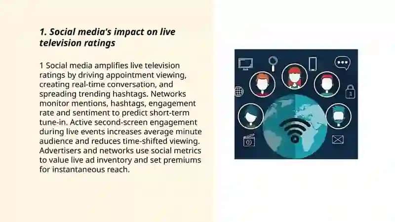Television and social networks 3