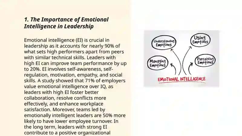 Emotional knowledge and emotional intelligence. 3