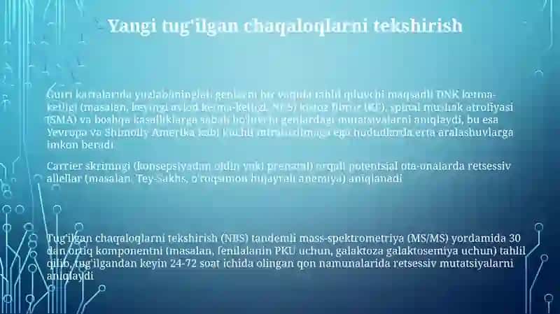 Restsissiv mutatsiyalarni aniqlash metodlari 3