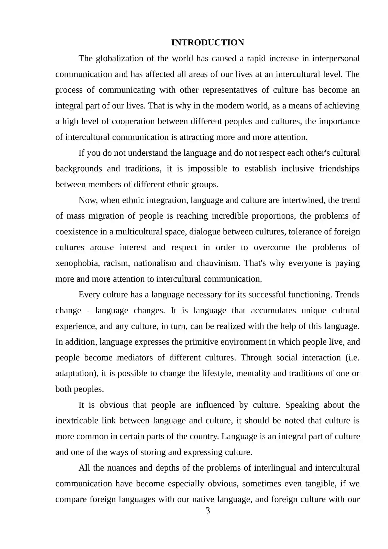 Intercultural Principles and Values in Western Culture 3