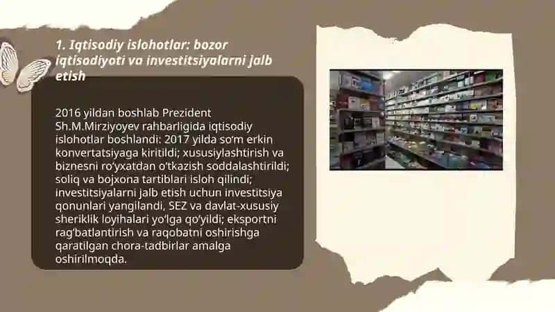 islohotlar mavzusida chiroyli prezintatsiya 3
