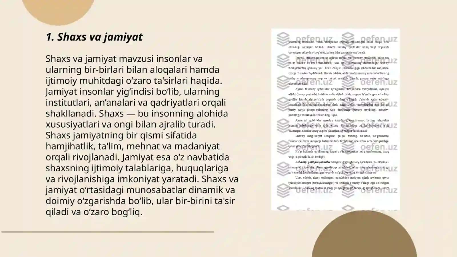 Shaxsning Ijtimoiy Ustanovkalari 3