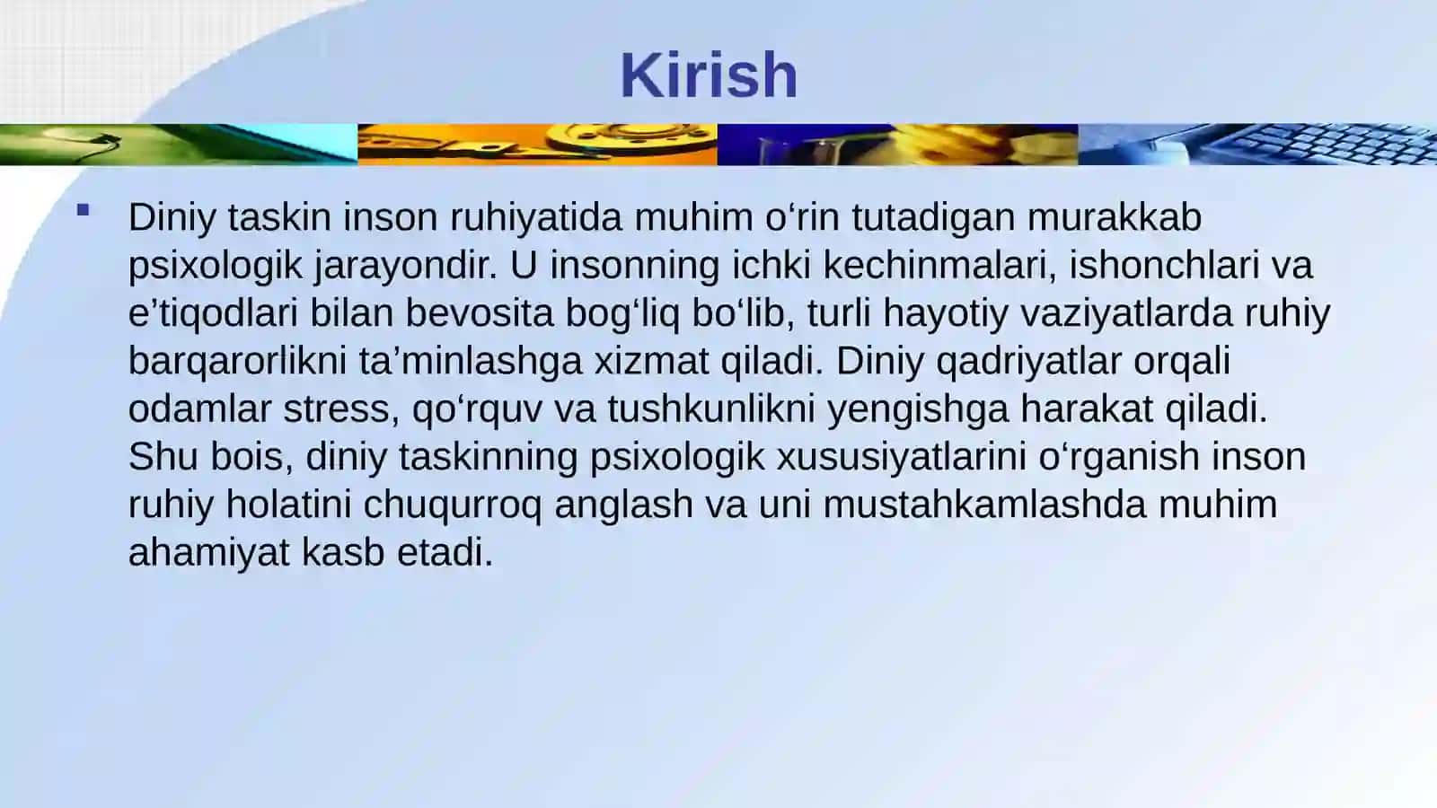 Diniy taskinning psixologik xususiyatlari 3