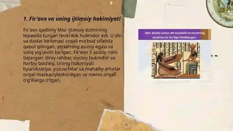 Qadimiy misrning ijtimoiy tizimi 3