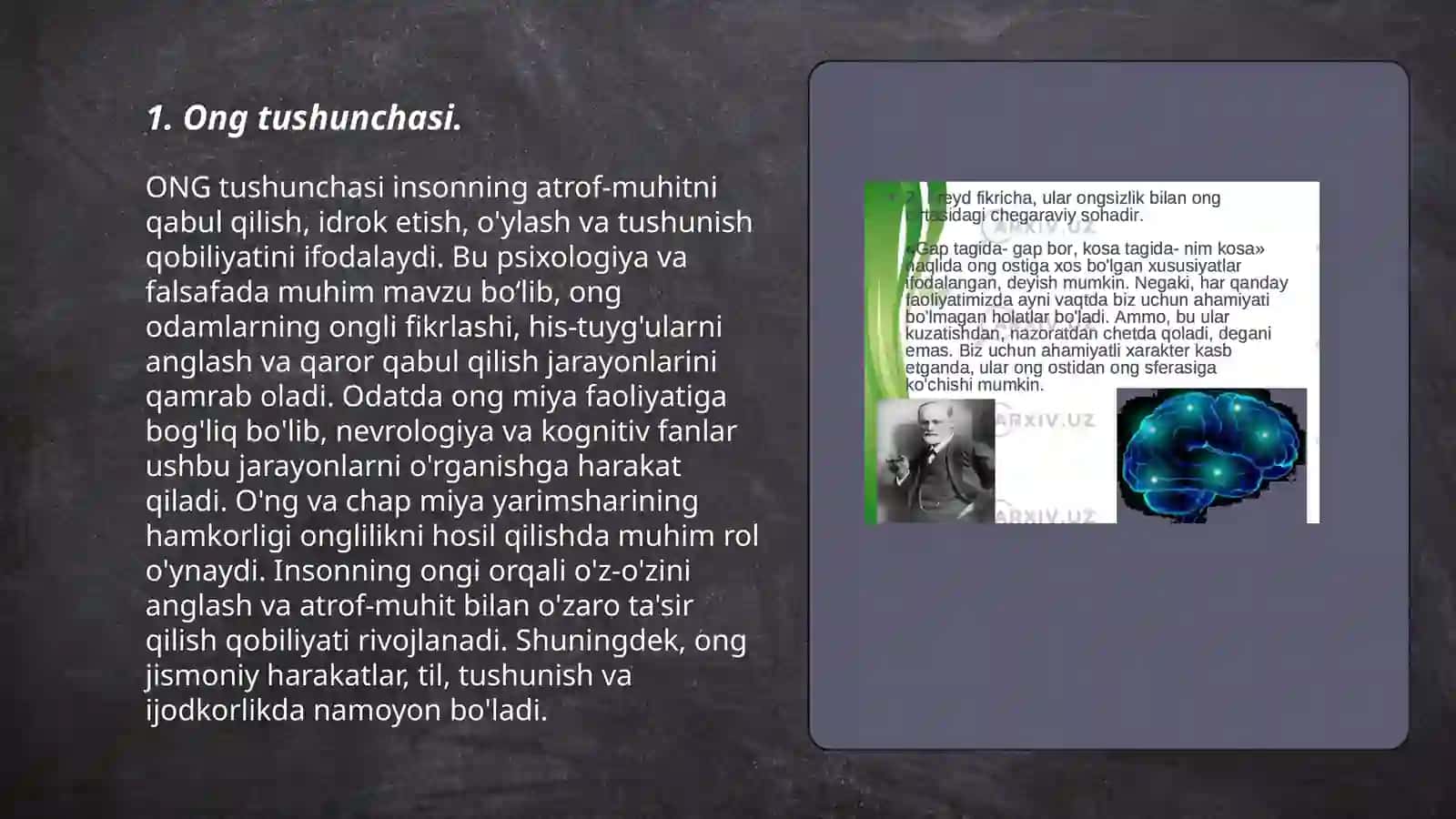 Ong va tafakkur 3