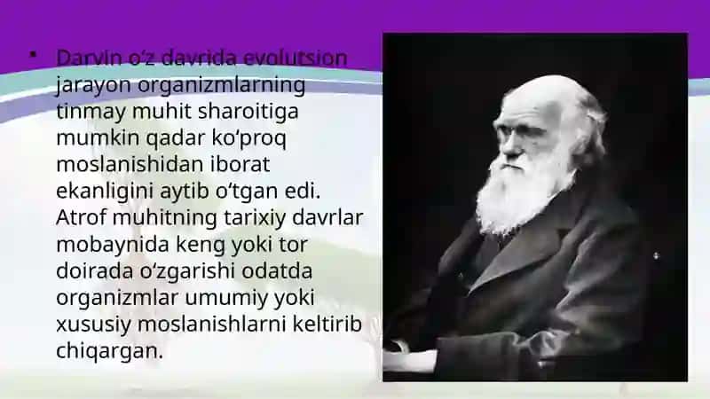 ORGANIK OLAM EVOLUTSIYASINING ASOSIY YO‘NALISHLARI 3