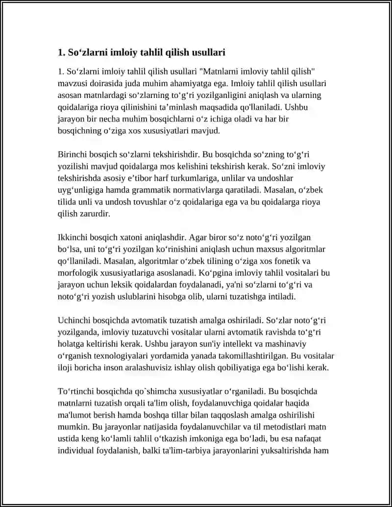 MATNLARNI IMLOVIY TAHLIL QILISH 3