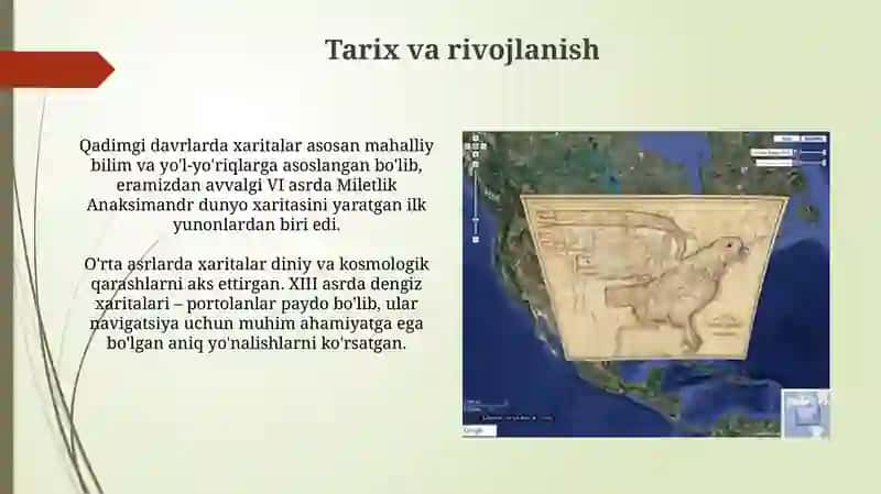 Tariyxiy kartagrafiya xususiyatlari 3