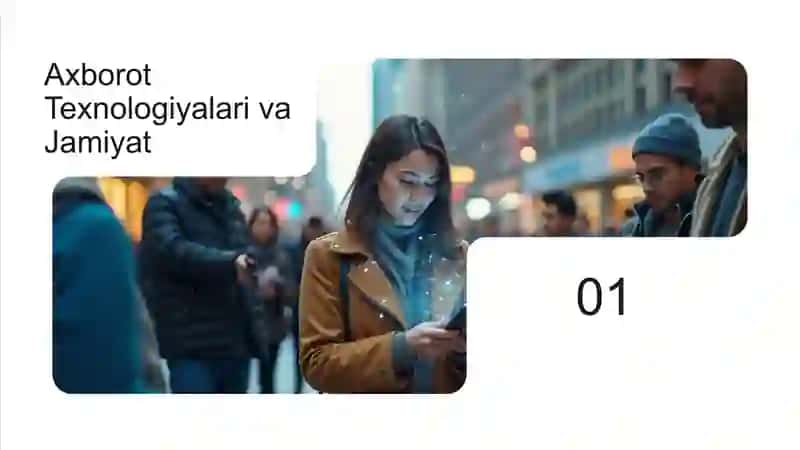 Axborot Texnologiyalari va Jamiyat 3
