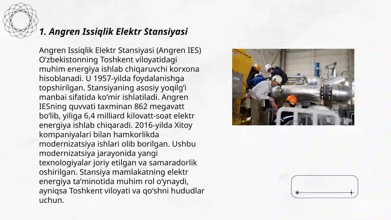 O'zbekistondagi eng muhim issiqlik elektr stansiyalari 3
