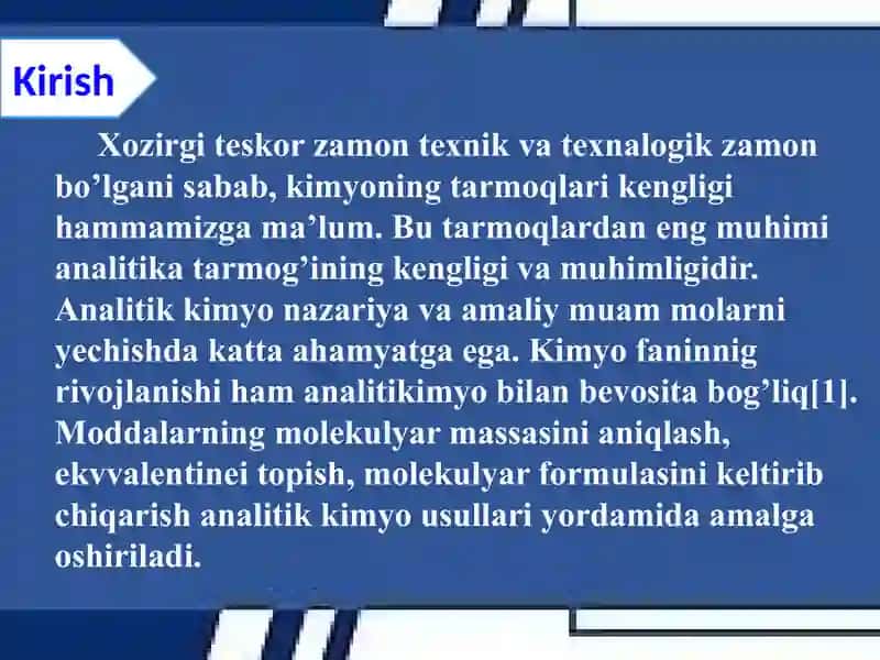 Analitik kimyo kursi 3