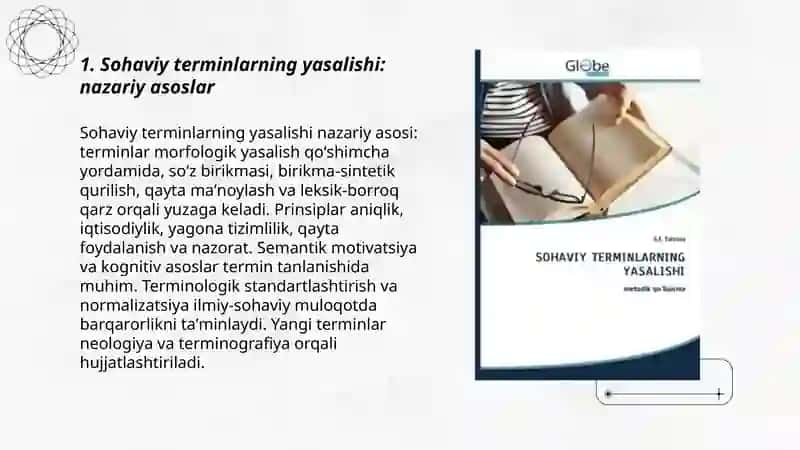 Sohaviy terminlarning yasalishi 3