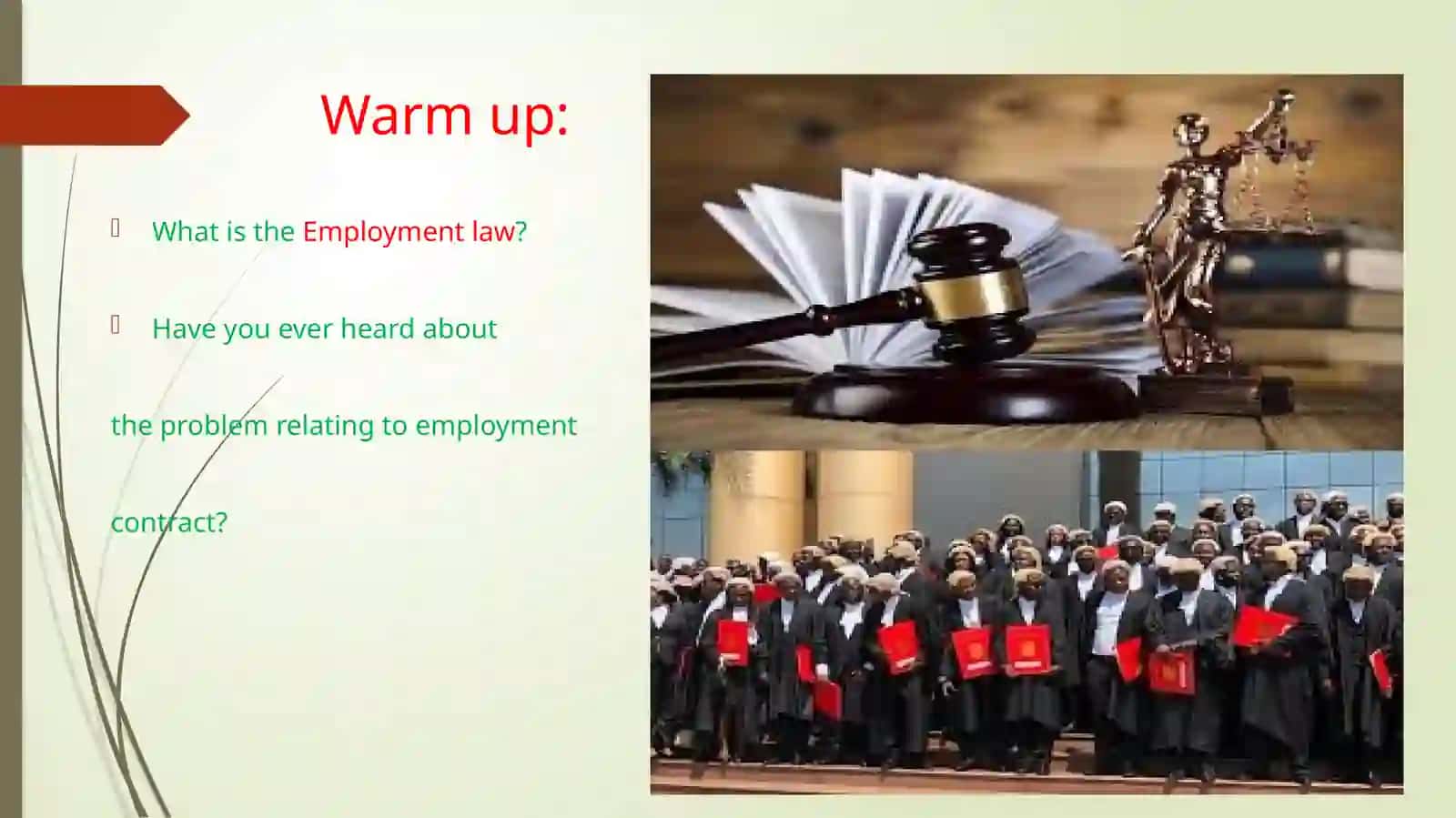 The Language of Employment Law 3
