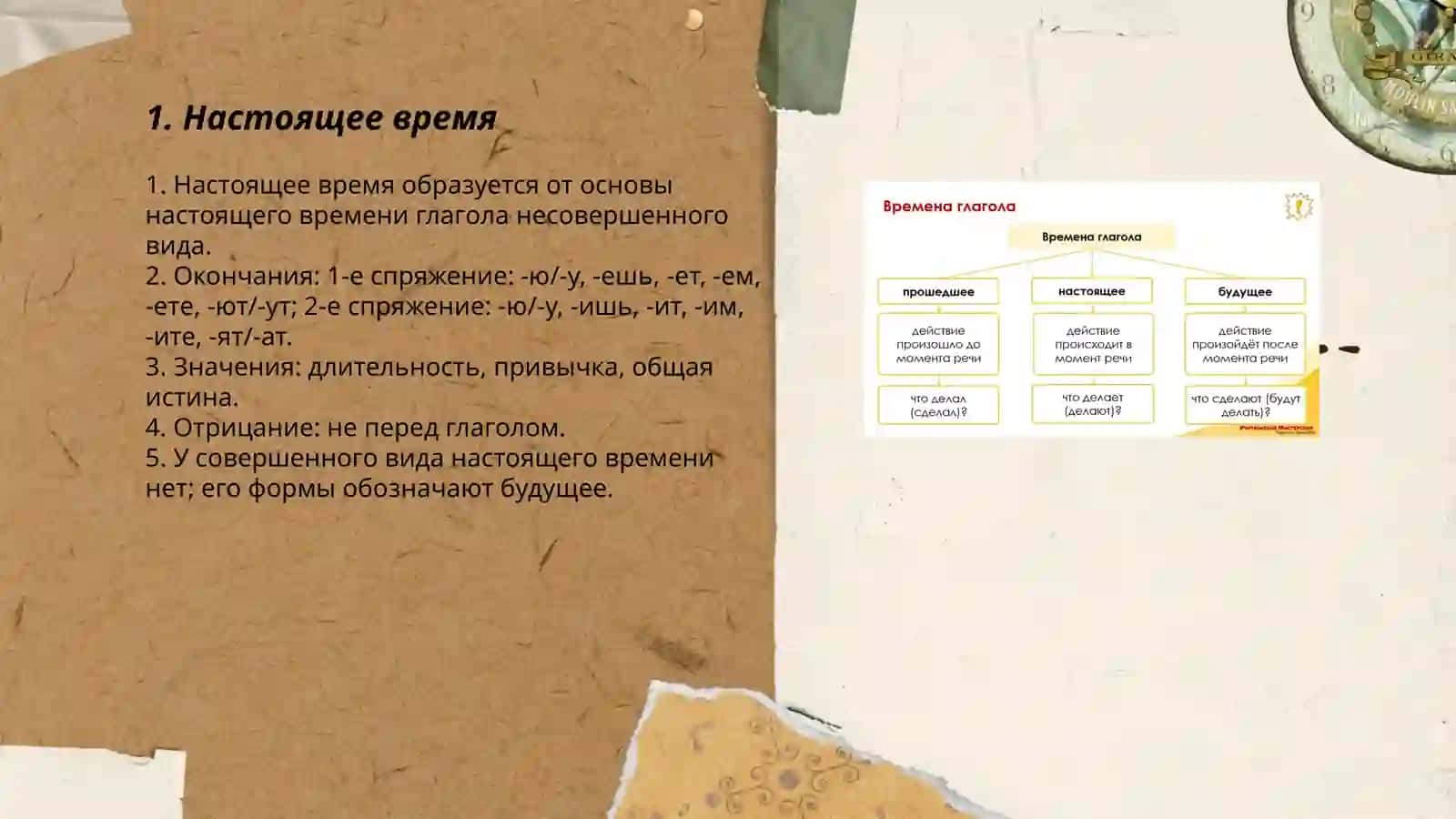 Глаголы. Времена глаголов 3