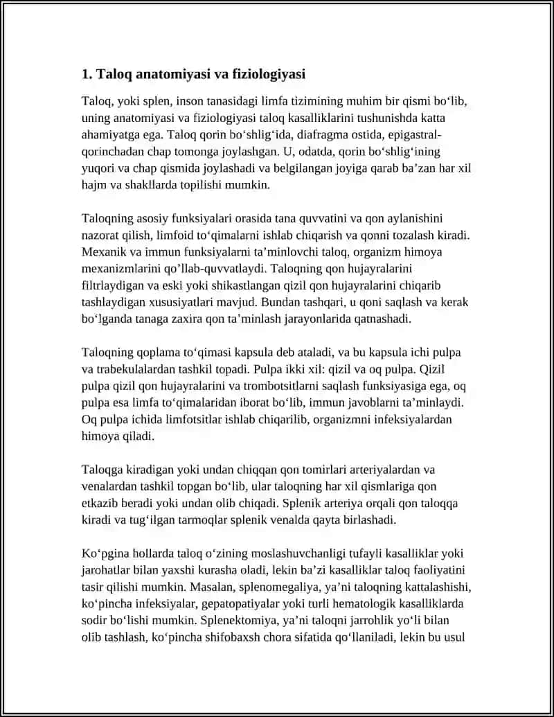 Taloq kasalliklari 3
