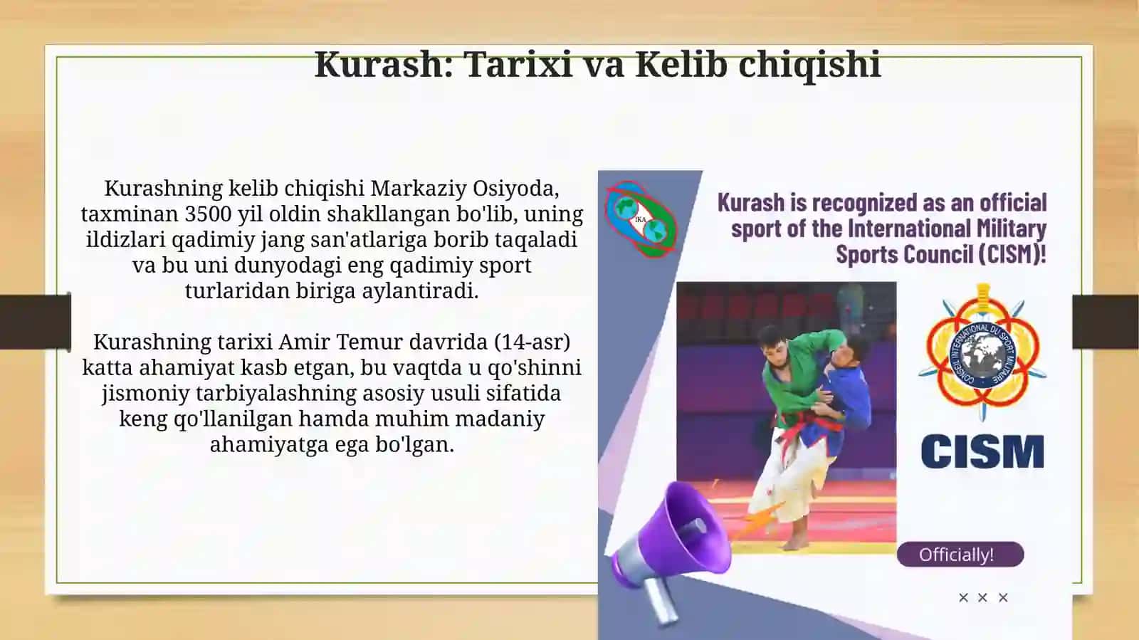 Kurash: Tarix va Asosiy Tushunchalar 3