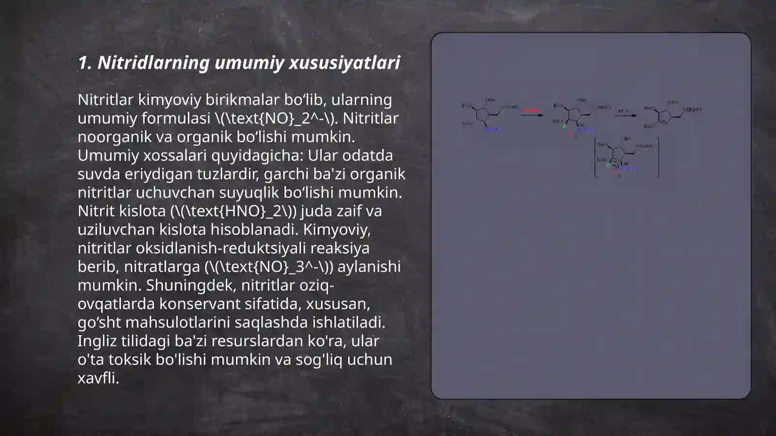 Azotning oksokislotalari 3