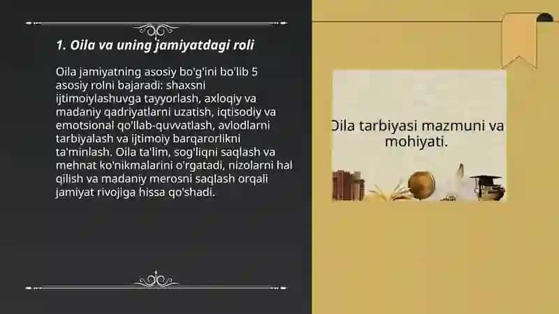 Oila tarbiyasi asoslari 3