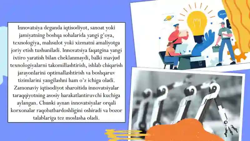 Innovatsiyalar va iqtisodiyot 3