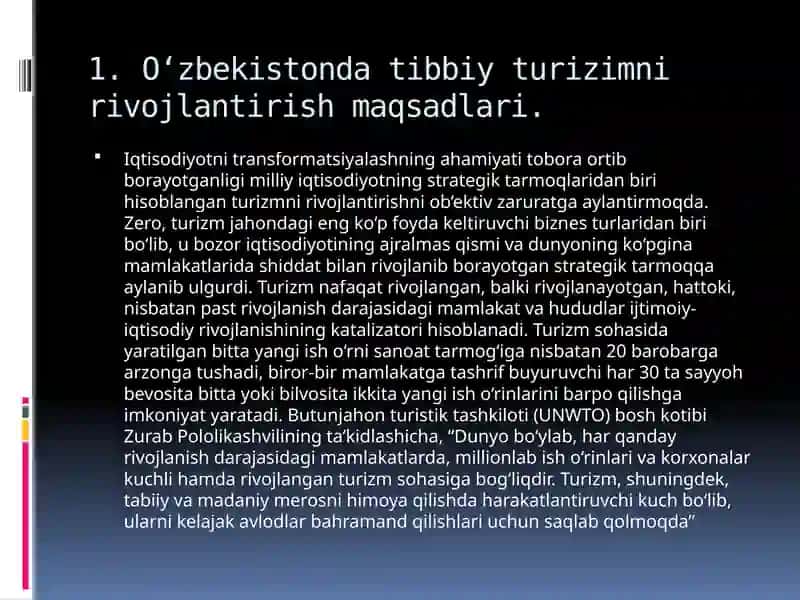O‘zbekistondagi Tibbiyot Turizmi 3