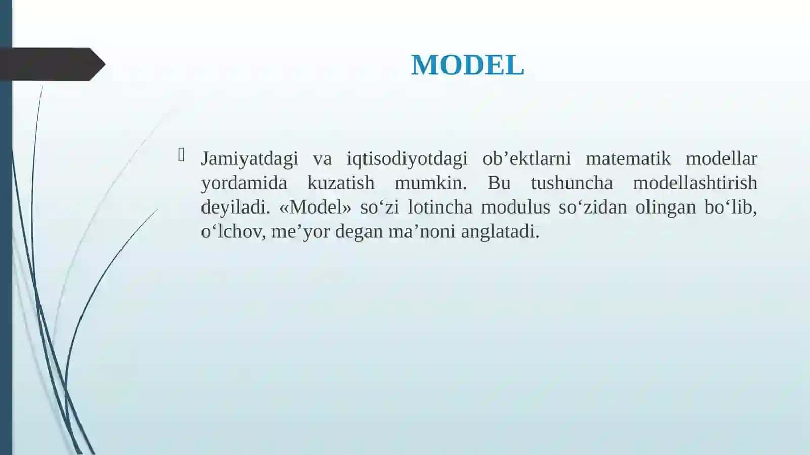 MAKROIQTISODIY PROGNOZLASH MODELLARI 3