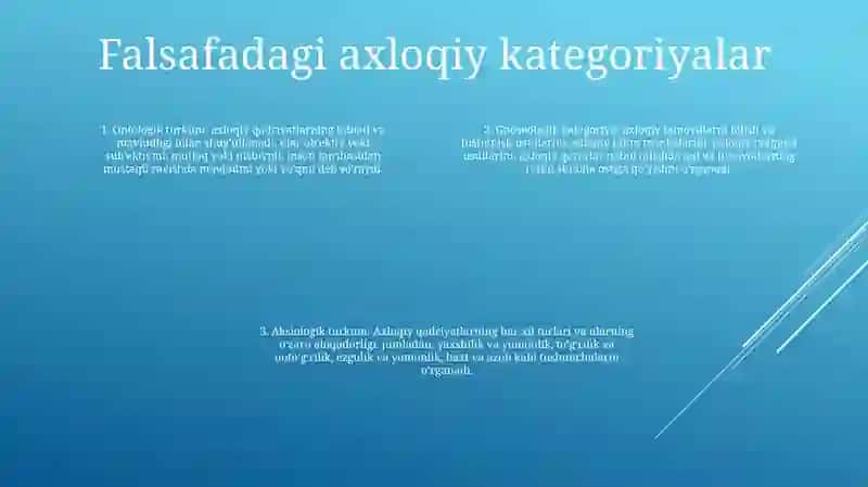 Etika Kategoriyalarining O'Ziga Xos Xususiyatlari 3