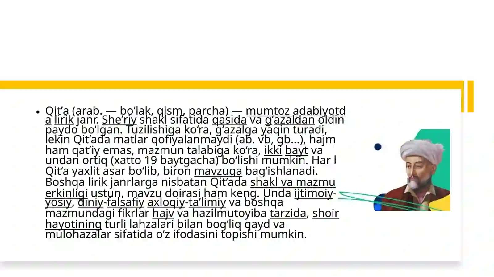 Navoiy qit'alarini sharhlash va navoiyshunoslik taraqqiyoti 3