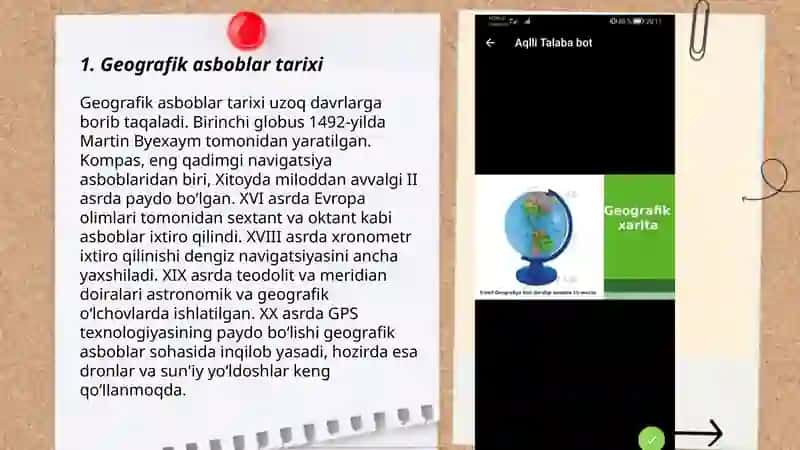 Geografik asboblar 3