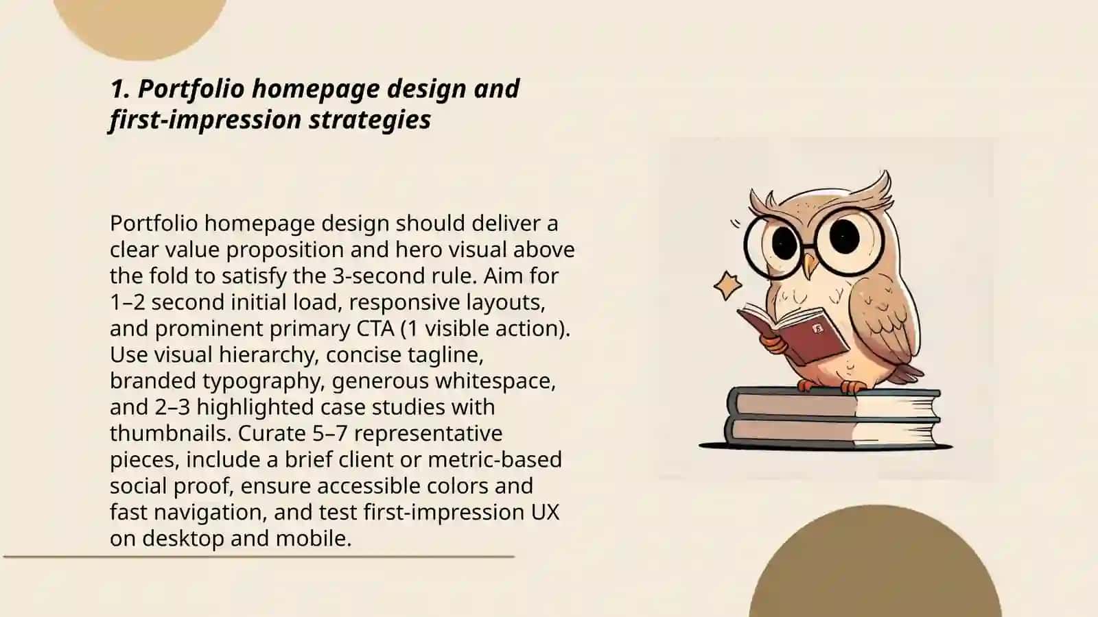 Portfolio Showcase Strategies 3