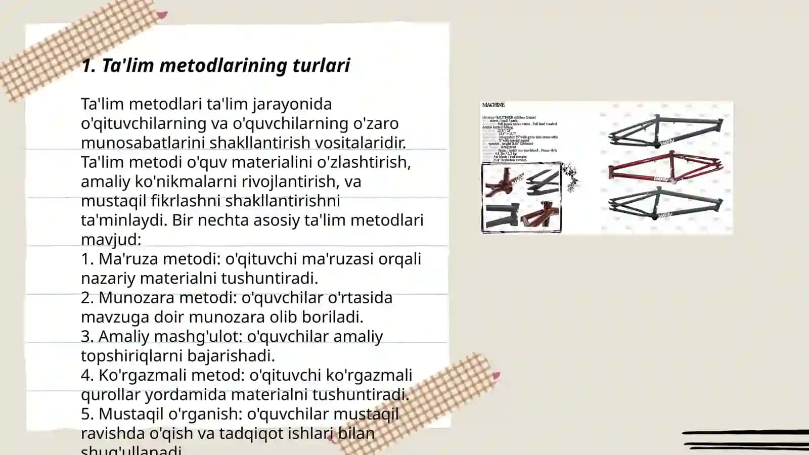 Ta'lim Metodlari 3