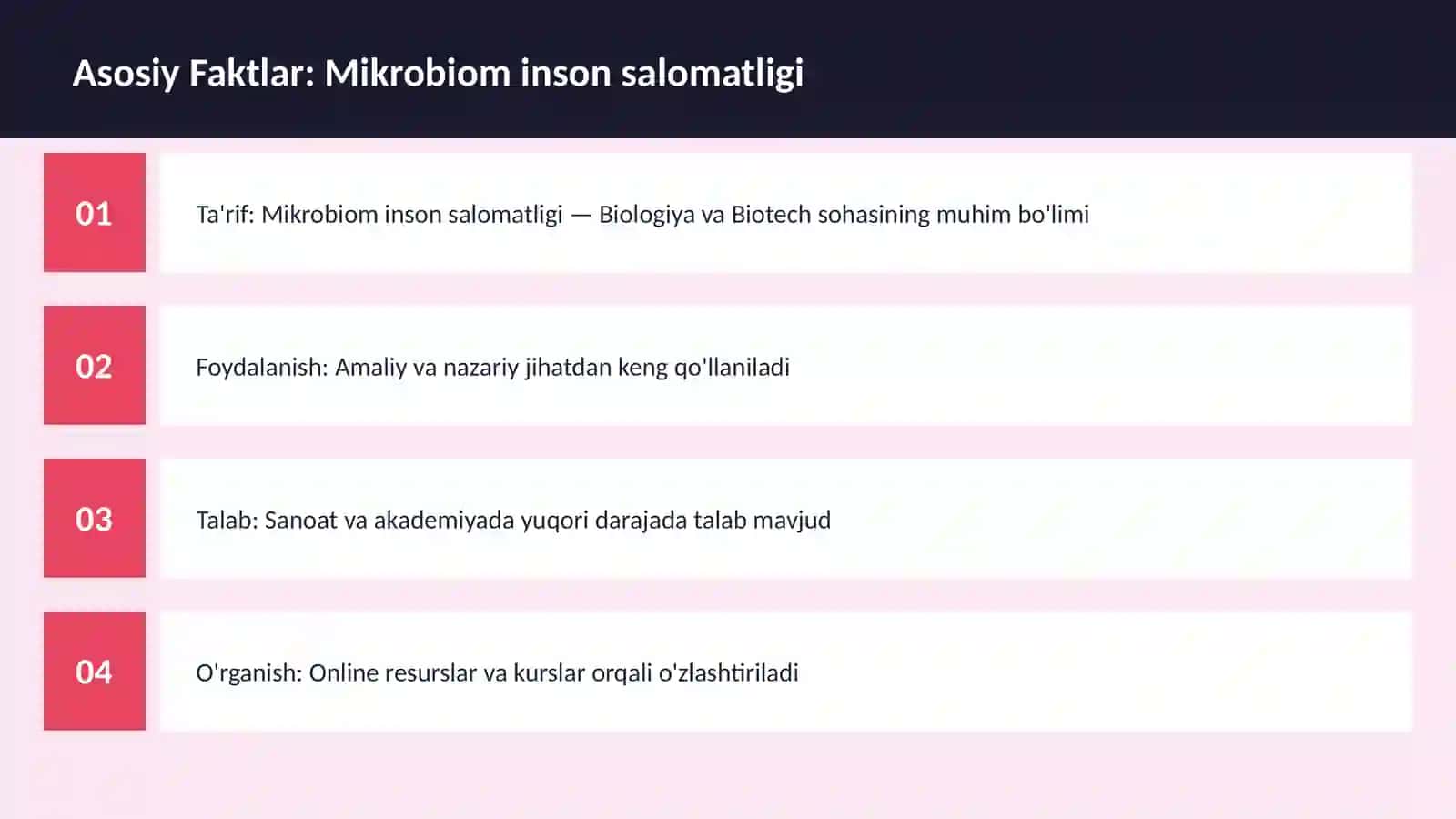 Mikrobiom inson salomatligi 3