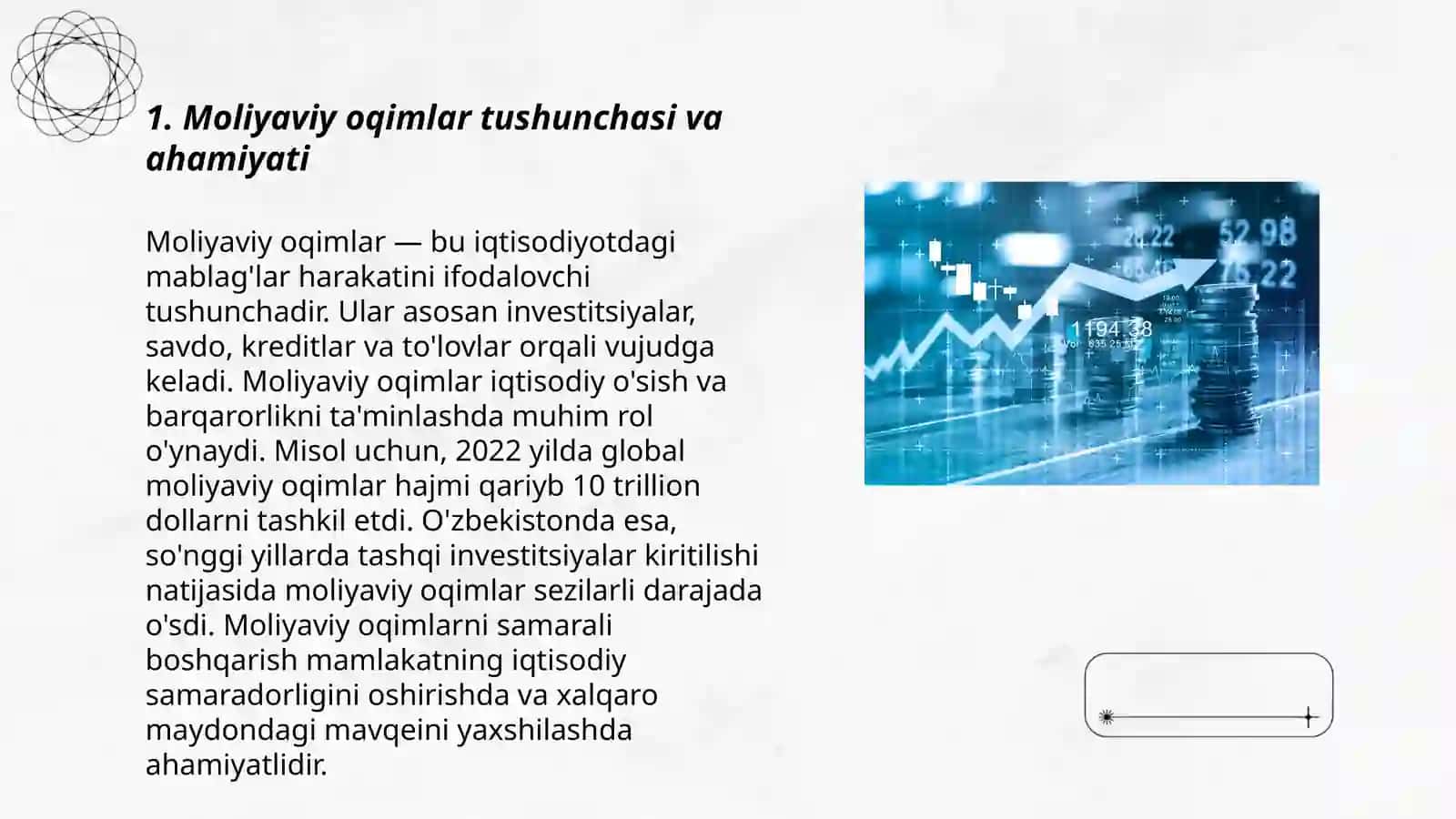 Moliyaviy oqimlar va ularni boshqarish 3
