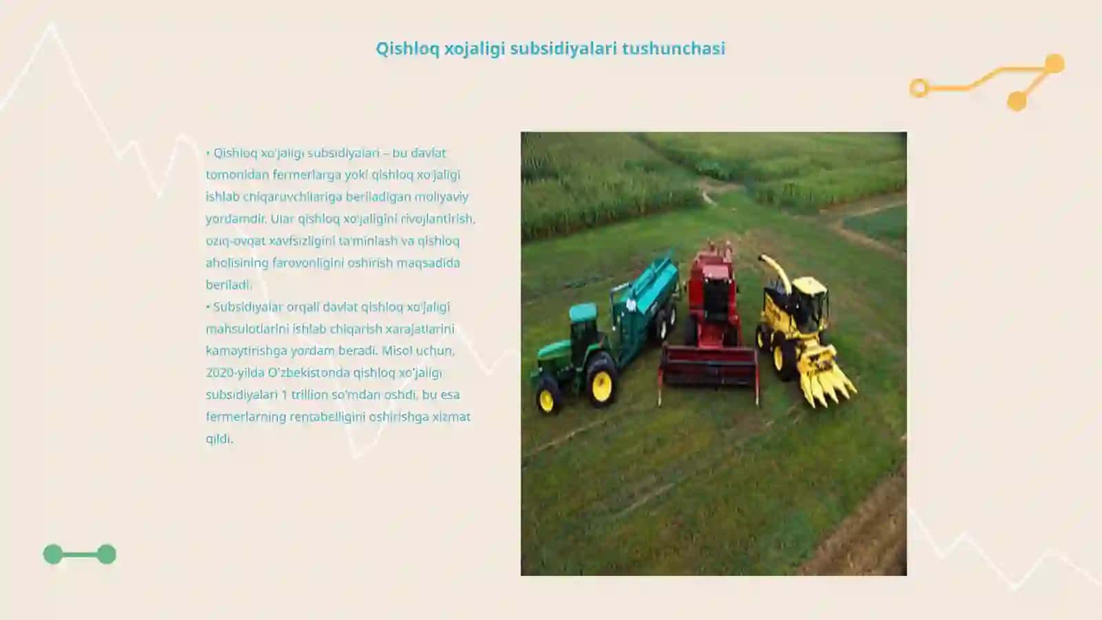 Qishloq xojaligi subsidiyalari 3