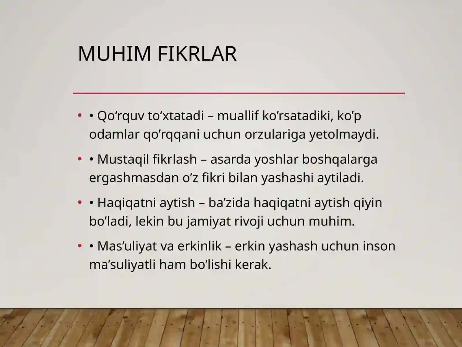 “Qo‘rqma” romani 3
