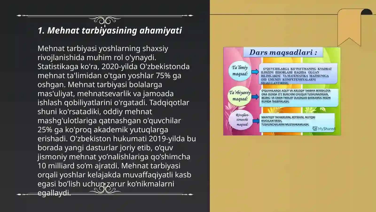 Mehnat tarbiyasi. Uning maqsad va vazifalari 3
