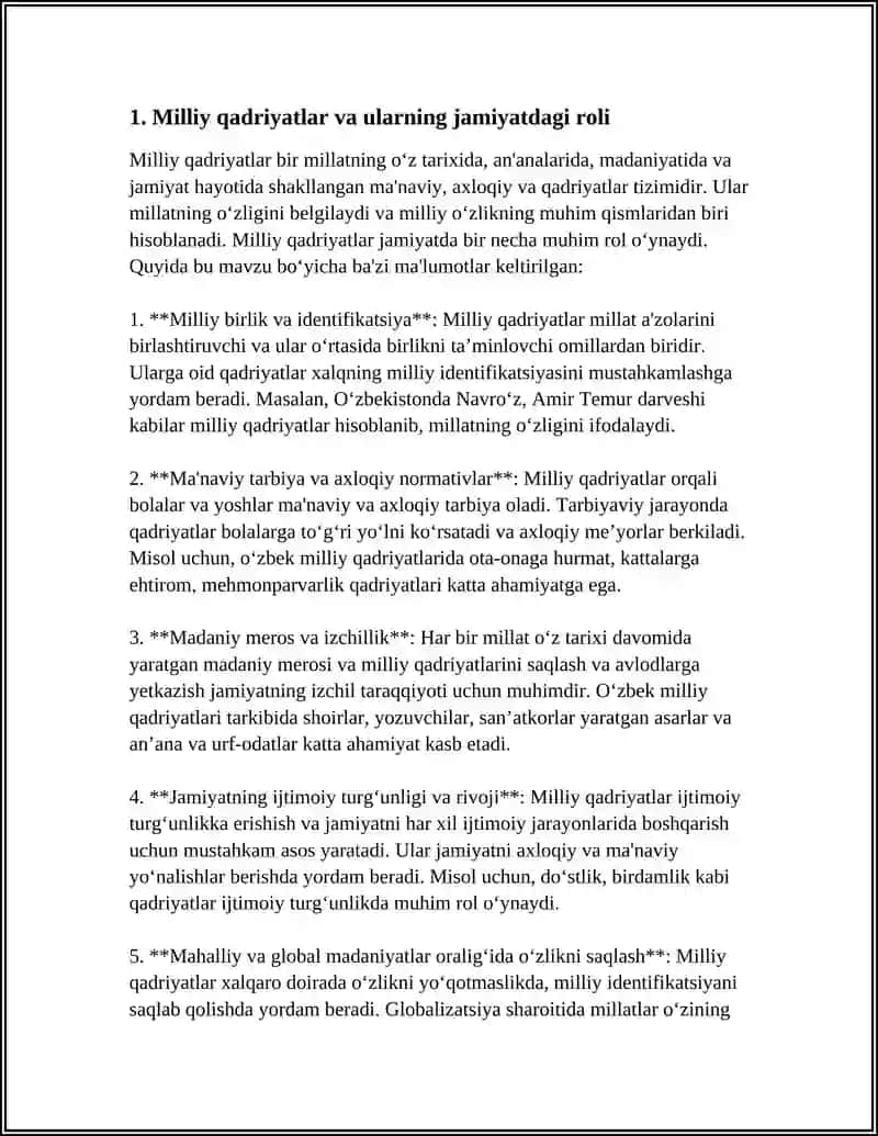 MILLIY MANAVIY MEROS VA QADRIYATLAR 3