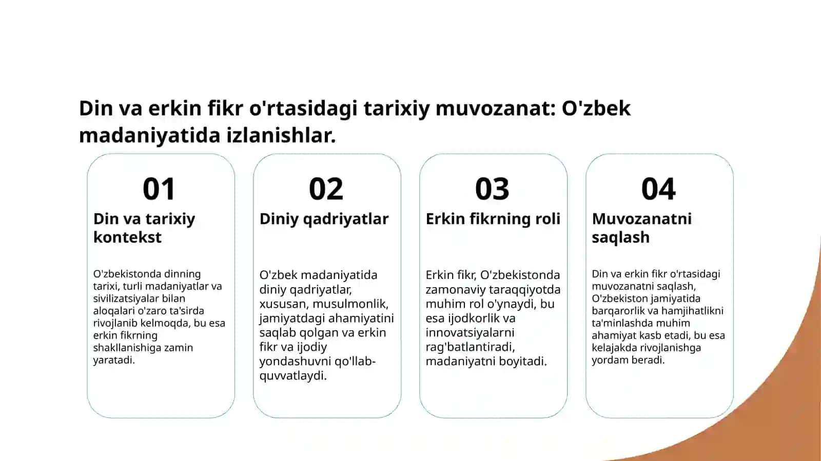 Din va hurfikrlilik 3