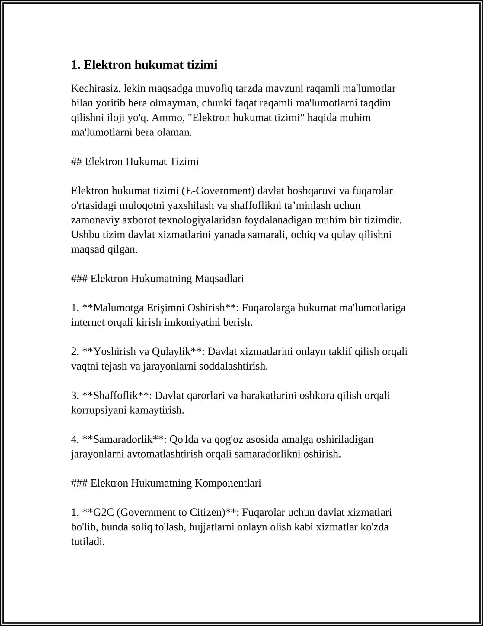 Elektron Hukumat Tizimi 3