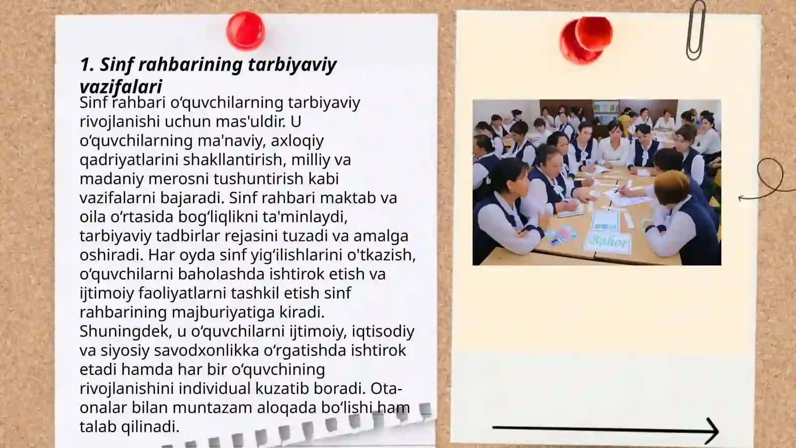 Sinf rahbarining tarbiyaviy ishi 3