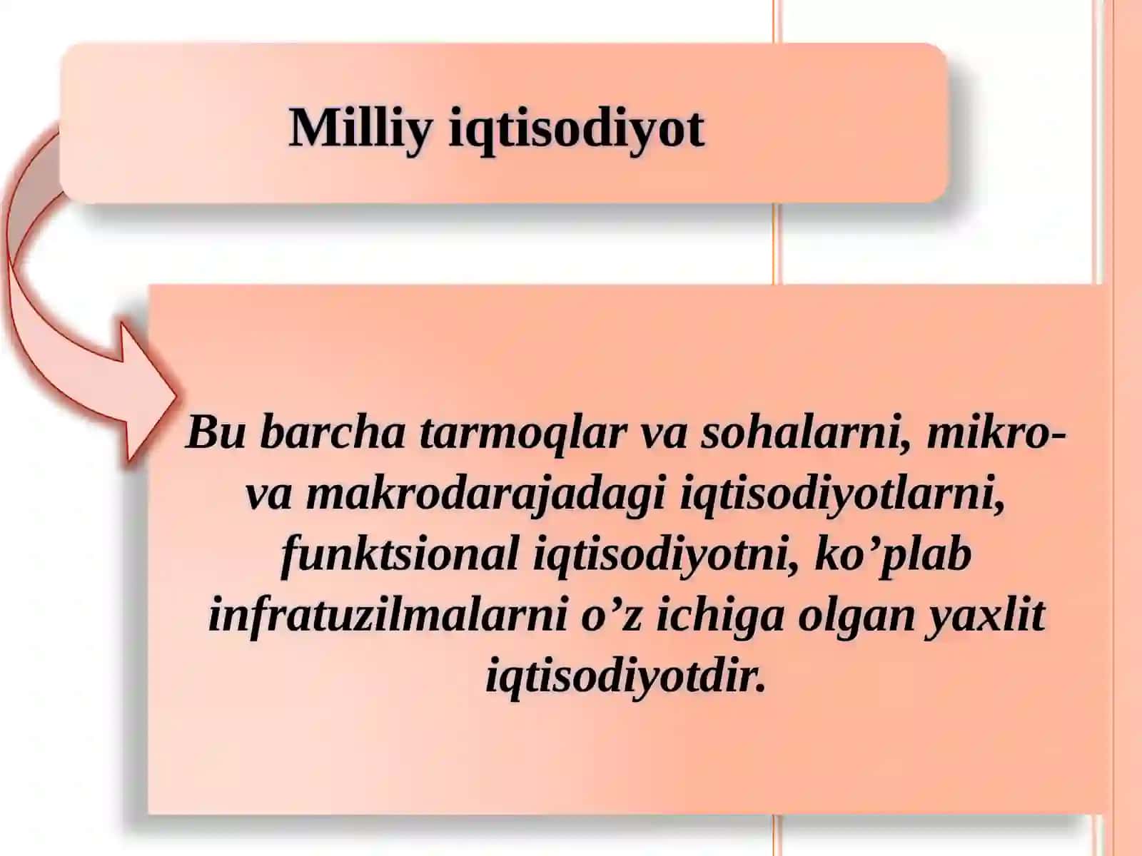 Milliy iqtisodiyot va uning makroiqtisodiy o‘lchamlari. Yalpi talab va yalpi taklif 3
