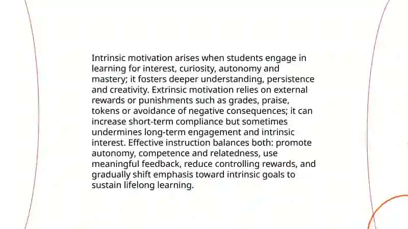 Student’s motivation 3