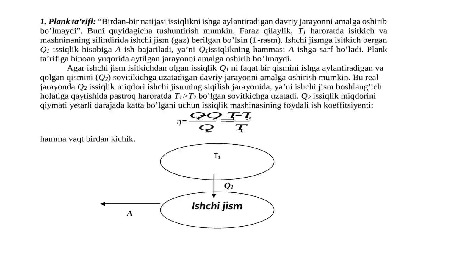 TERMODINAMIKANING IKKINCHI QONUNI 3