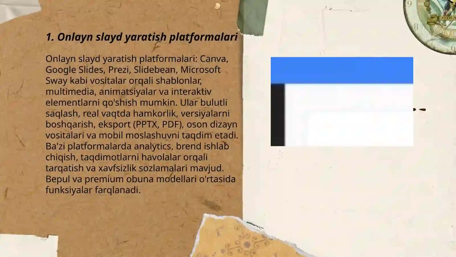 Onlayn slayd yaratish platformalari 3