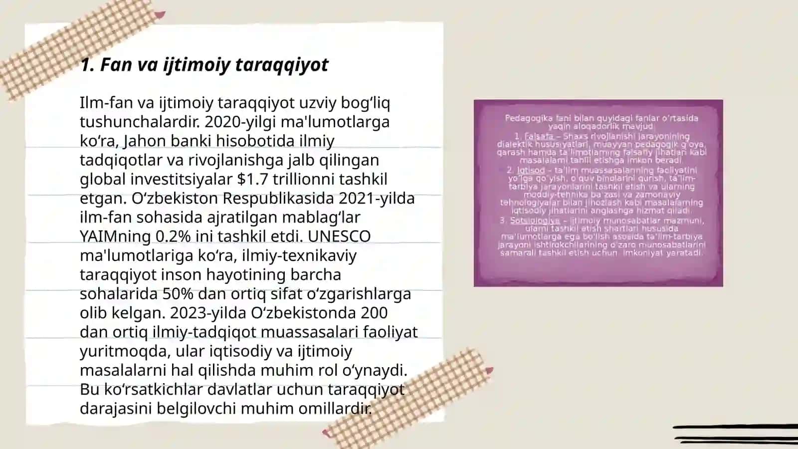 Fan va ijtimoiy taraqqiyot 3