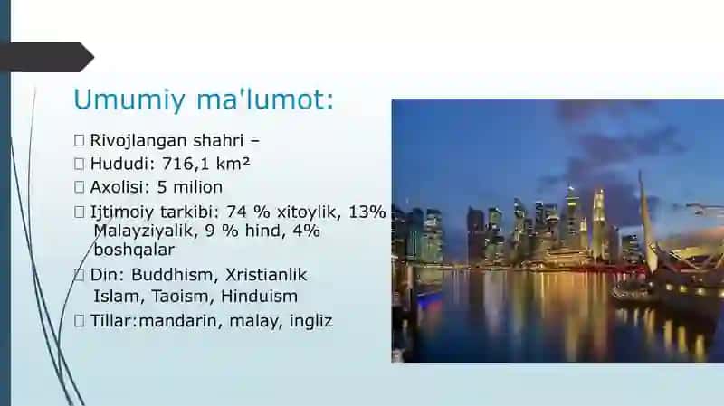 Singapur iqtisodiyoti (iqtisodiy mo'jizasi) 3