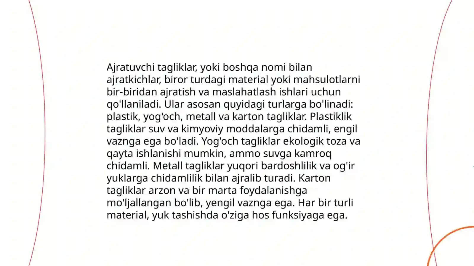 Ajratuvchi va davolovchi tagliklar 3