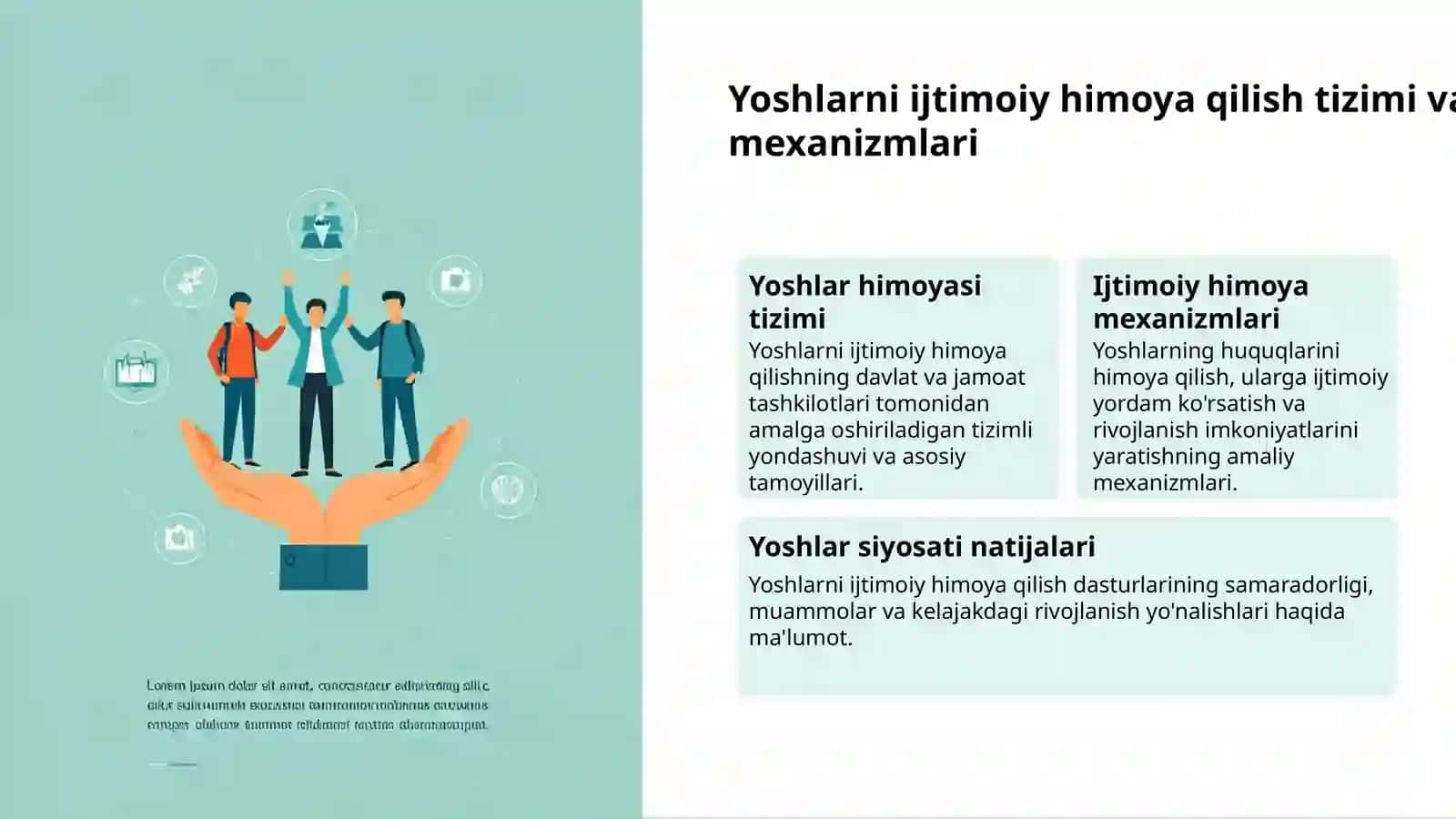 Yoshlar siyosati: kelajak uchun yo‘l 3