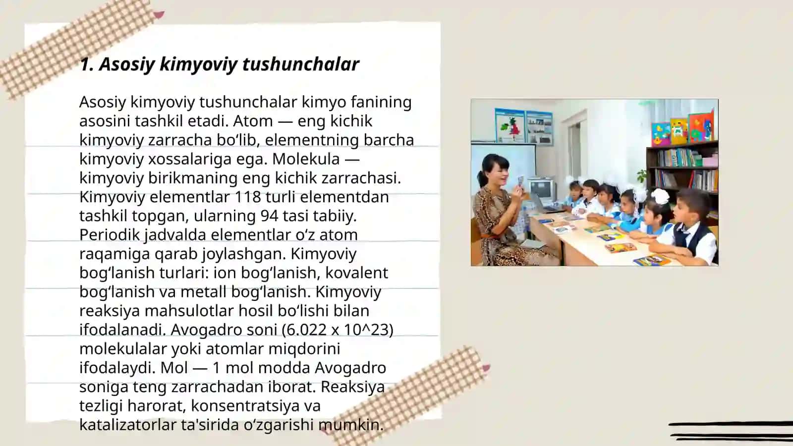 Kimyo fanlarining nazariy va amaliy konseptsiyalari 3