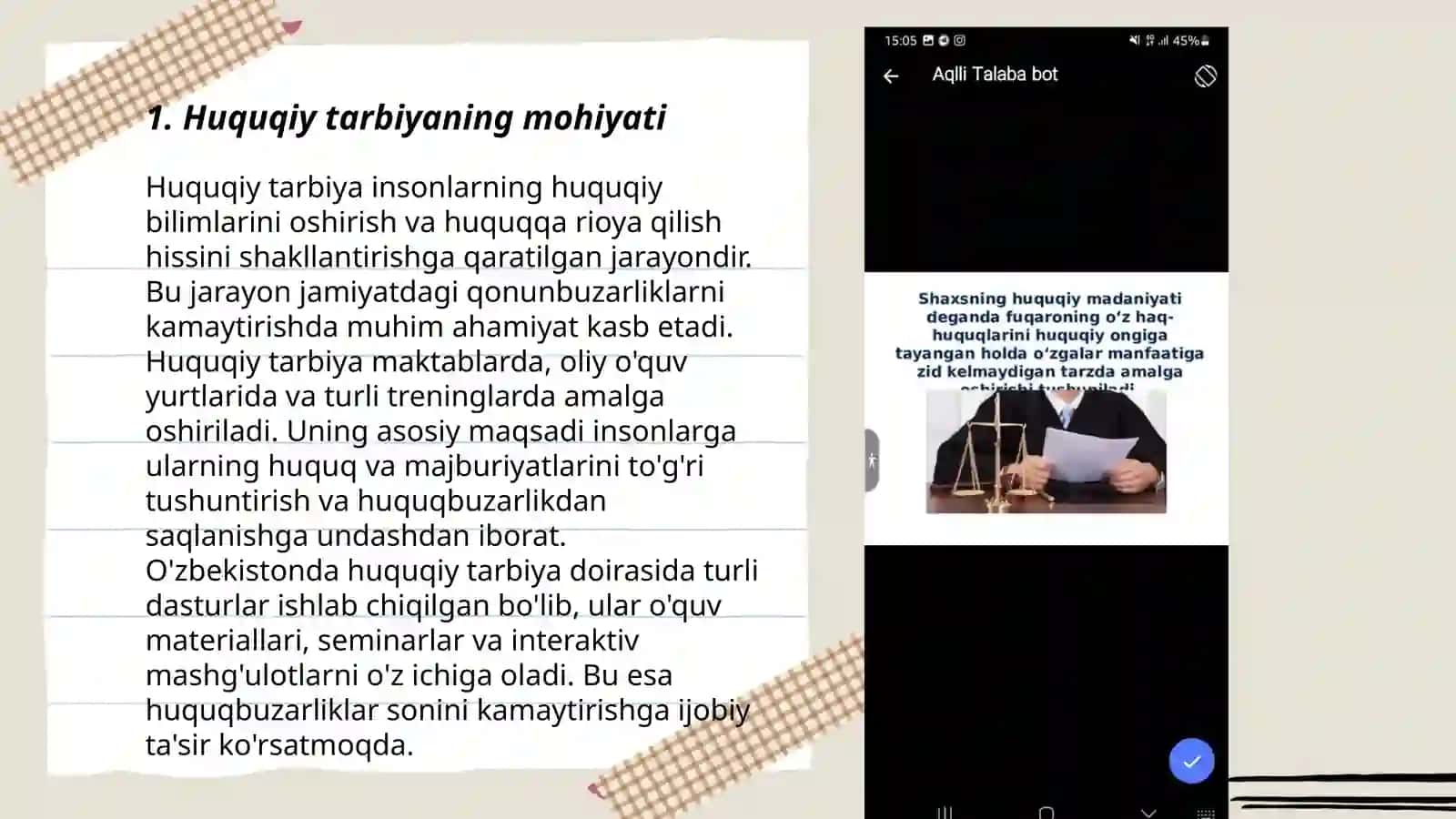 Huquqiy tarbiya 3