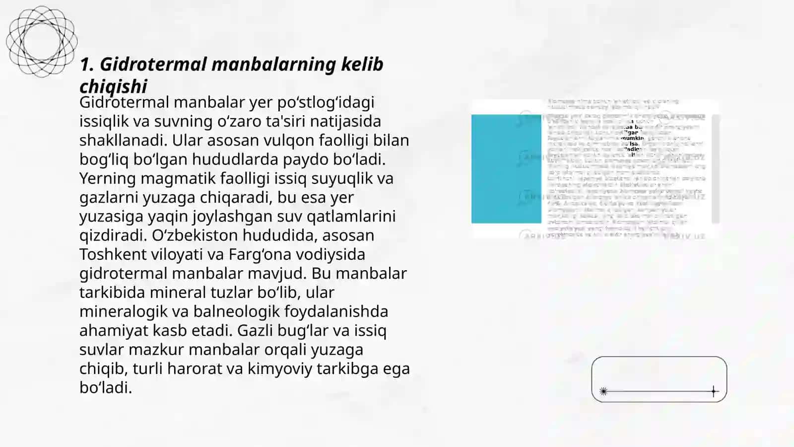 Okean tubidagi gidrotermal manbalar 3